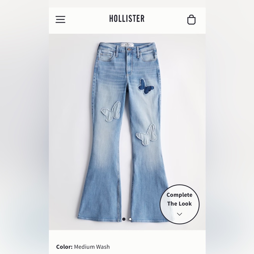 NWT vintage Hollister flare jeans